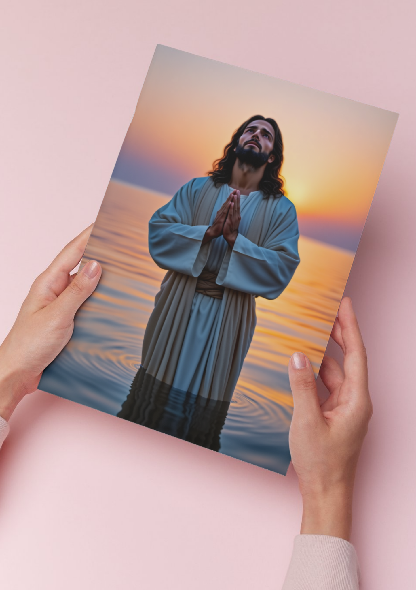 Digitale christliche Kunst von Jesus | Poster und Wandbilder zum sofortigen Download | Religiöse Dekoration für Zuhause und Büro 