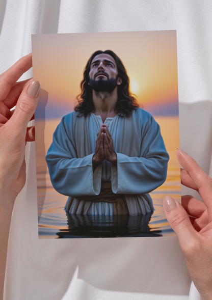 Digitale christliche Kunst von Jesus | Poster und Wandbilder zum sofortigen Download | Religiöse Dekoration für Zuhause und Büro 